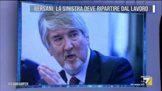 Bersani: 'Poletti lasci far le metafore a chi le sa fare'