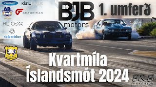 BJB Motors Kvartmílan - 1.umferð í Kvartmílu 2024