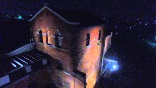 半田赤レンガ建物 ライトアップ　Handa Red Brick Building Night Footage