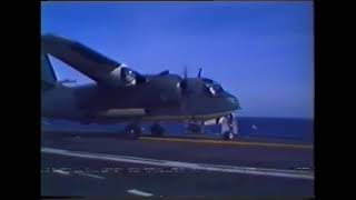 Argentine Navy S-2 Trackers operations on ARA Veinticinco de Mayo (1986)