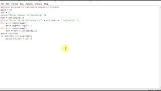 #Python Program to Calculate Grade of Student
