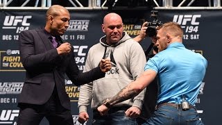 UFC 194 & The Ultimate Fighter Finale: Press Conference Face-offs