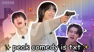 How to be funny feat. TXT [most iconic moments of TCC:FOE era]