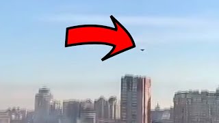 Video showing how a Shahed-136 drone approaches it’s target #shorts