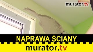 Popękany tynk na ścianie - naprawa w 10 krokach