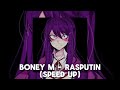 Boney M - Rasputin (speed up+lyrics in desc)