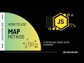 Array MAP method in Hindi | javascript | Detailed example