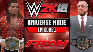 WWE 2K16 Universe Mode Episode 1 - New Champions!