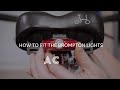 How To Fit The Brompton Lights