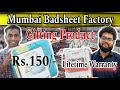 Mumbai Bhiwandi Badsheet Factory/ Diwali Gifting / Lifetime Warrenty/ Quality