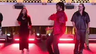 Chaleya song " Arabic version " | Jawan song at Burj Khalifa | Shah Rukh Khan | Grini | Jamila