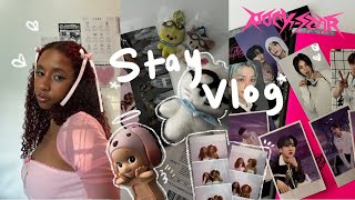 stay vlog ★ rockstar target ver unboxing, lalalala mv reaction, sonny angel hunting