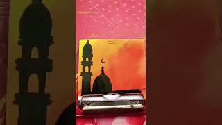 How to draw Miladun nabi special painting || jumma mubarak #art #satisfying