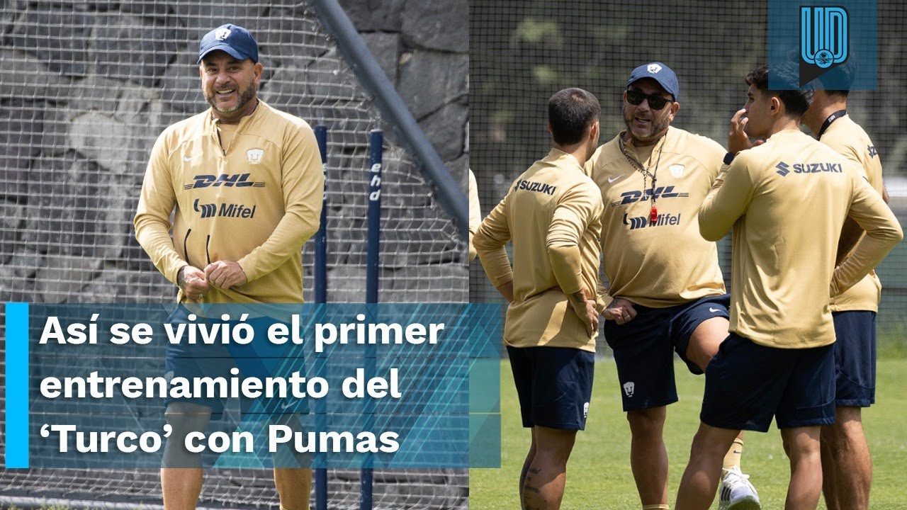 Así Se Vivió El Primer Entrenamiento Del Turco Mohamed Con Los Pumas ...