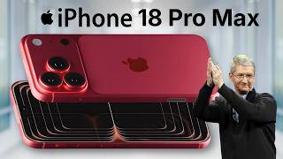 iPhone 18 Pro Max - Biggest Leaks and Changes!