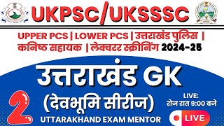 L-2 उत्तराखंड GK (देवभूमि सीरीज) || UKPSC UKSSSC EXAM 2024-25  || By Naveen Rana