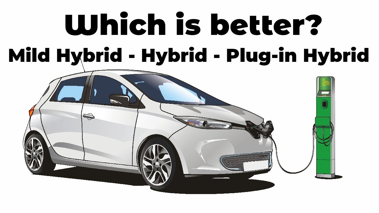 Difference Between Mild Hybrid, Hybrid And Plug-in Hybrid - YouTube