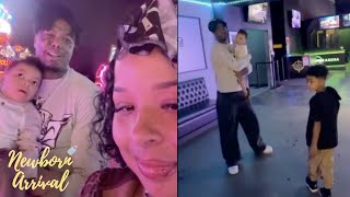1st Day Out: Blueface Reunites With Chrisean Rock & Son Junior After Serving 2 Year Bid! ❤️