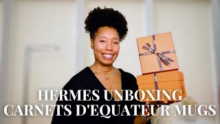 Hermes Carnets d'Equateur Mugs Unboxing | Another Luxe Addition!