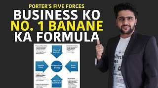 Business Ko No.1 Banane Ka FORMULA | Porter's Five Forces