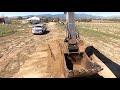 excavator tek leica icon ixe2 grading a flat circle