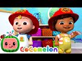 Fire Drill Song with Nina and JJ | Cocomelon Nursery Rhymes for Kids