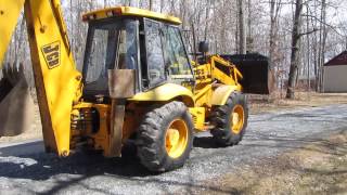 JCB 215S LOADER/BACKHOE FOR SALE LOW HOURS @ERICS EQUIPMENT SALES