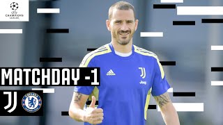💪 READY TO GO! | Juventus-Chelsea Training and Pre-Match Reaction | UCL Matchday - 1