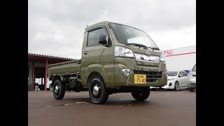 【新潟発】軽トラのリフトアップ！車検対応　13インチホイール　小粋なカスタム