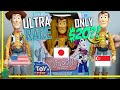 CHEAP & RARE Toy Hunting SECRETS (3 DIFFERENT COUNTRIES!) Real Denim Woody Cloud Logo Collection