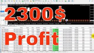 2300$ Profit In Few Hours EA Trading| Live Trading | Download