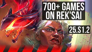 REK'SAI vs AMBESSA (TOP) | 700+ games, 7/3/9 | KR Grandmaster | 25.S1.2