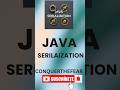 Java Serialization Explained under 40 Seconds! Beginner Java tutorial #Serialization #JavaTutorial