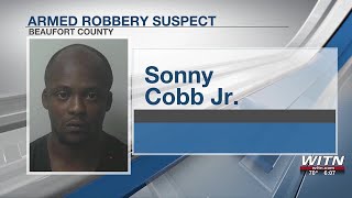 UPDATE: Beaufort County armed robber identified and arrested