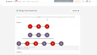 Amazon Interview Coding Question | LeetCode 21 - Merge Two Sorted Lists