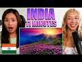 American Girls React To India In 11 Minutes!!