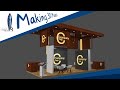 Making 3D model of an exhibition booth design - 3D Modeling Time Lapse