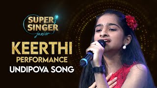 Keerthi’s Undipova Song Performance | Super Singer Junior | StarMaa