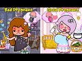 Bad Pregnant vs Good Pregnant 🤰👍🆚🤰👎 Toca Life Stories | Toca Life World 🌎 | Toca Boca