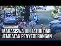 PENJELASAN UIN SUNAN KALIJAGA SOAL JATUHNYA SEORANG MAHASISWA DARI JEMBATAN PENYEBERANGAN