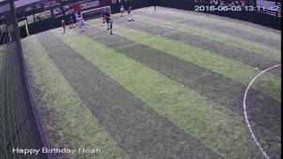 569244 Pitch1 Goals Doncaster Cam2 Happy Birthday Noah 01:11pm