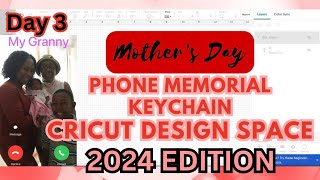 Phone Memorial Keychain Tutorial In Cricut Design Space! Beginner Friendly… #cricut #diy #keychain