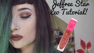 Leo Tutorial - Bronze Glitter - Jeffree Star Liquid Lipstick Series