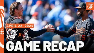 Orioles vs. Angels Game Recap (4/22/24) | MLB Highlights | Baltimore Orioles