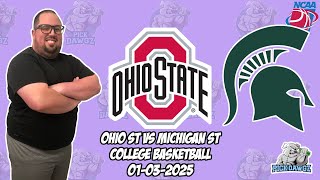 Ohio State vs Michigan State 1/3/25 Free College Basketball Picks and Predictions | NCAAB Pick