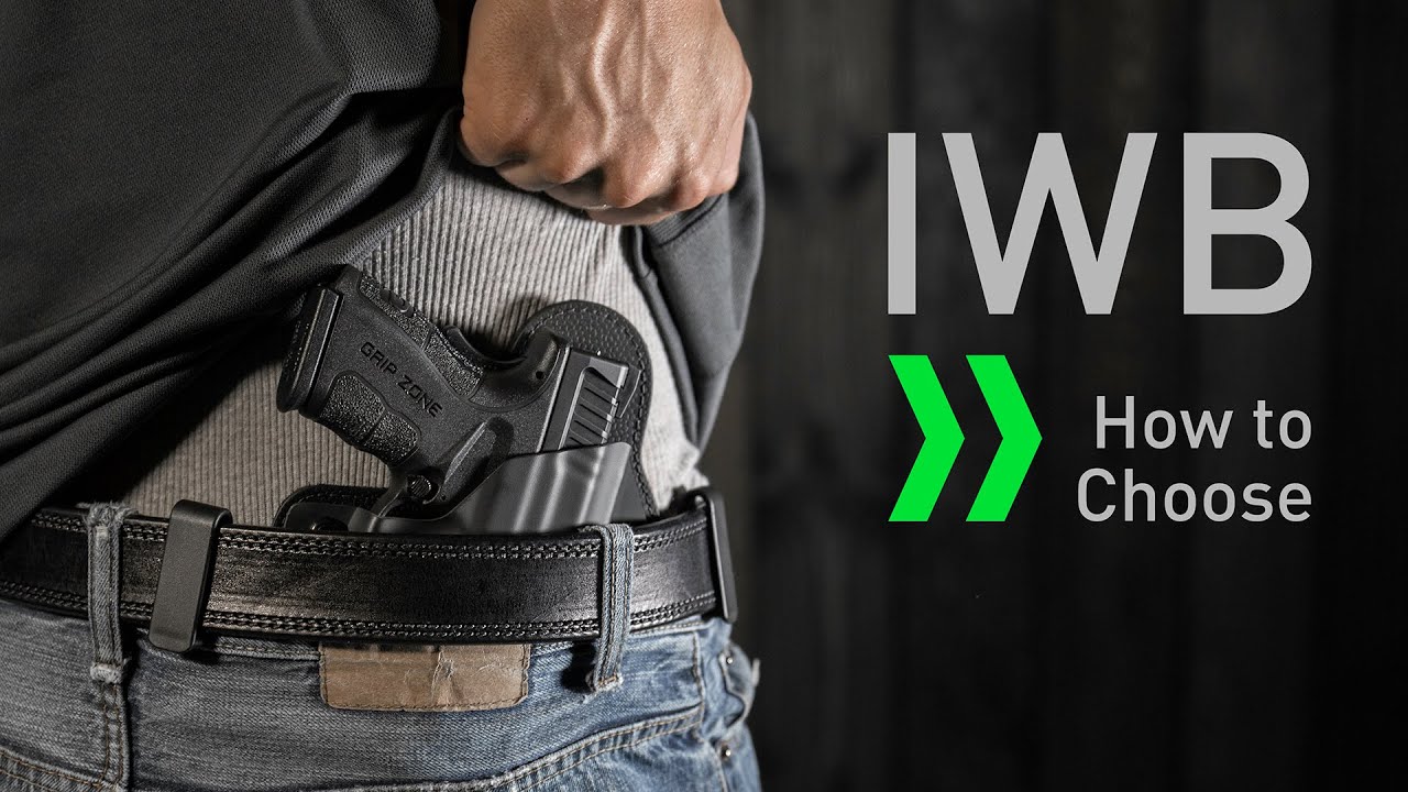 IWB Holsters - Inside The Waistband Holsters - YouTube