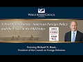 A World in Disarray: A Conversation with Richard Haass