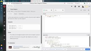 Codewars Return Negative 8 kyu Python