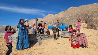 Cooperation of Hashem and Abu Talib in building a hut for family of 12, manijeh Mrs\