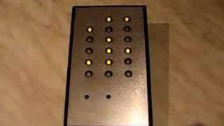 Binary Desk Clock
